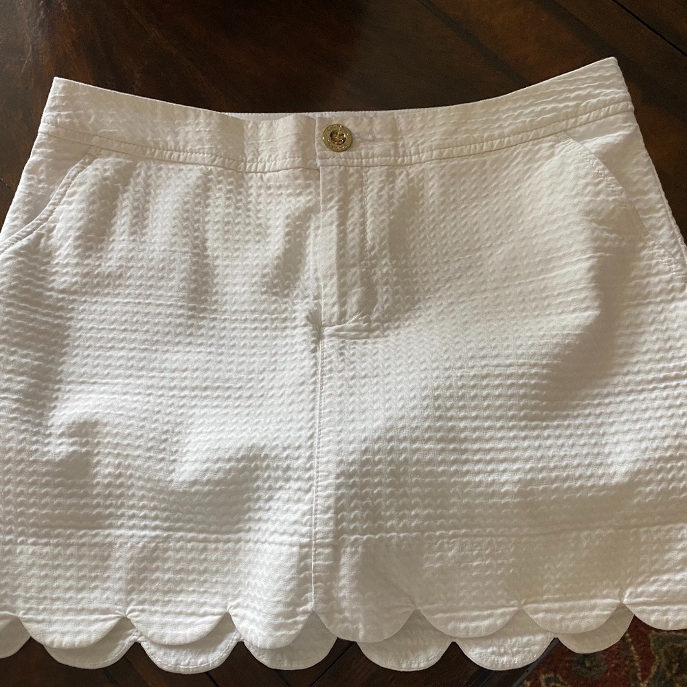 COPY - Lilly Pulitzer Colette scallop skort